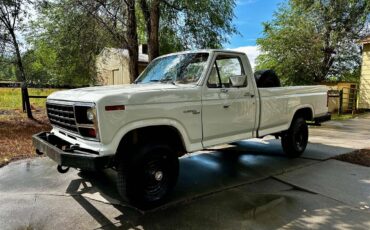 Ford-F350-1981-White-Red