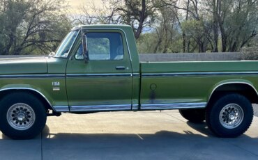 Ford-F350-2wd-regular-cab-1973-Green-Green-17