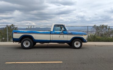 Ford-F350-2wd-regular-cab-1977-Blue-1