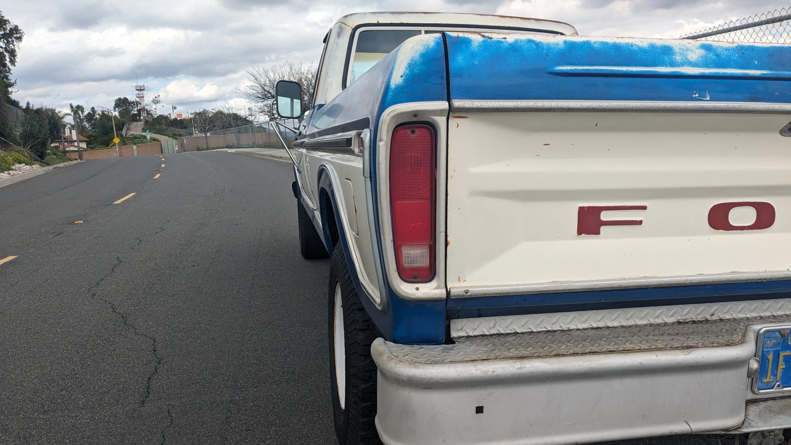 Ford-F350-2wd-regular-cab-1977-Blue-3