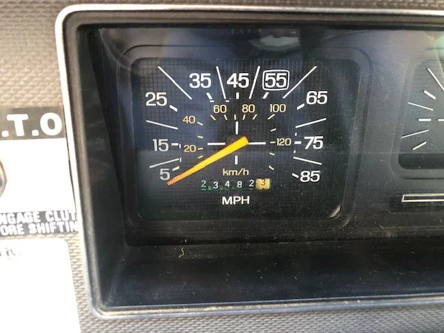Ford-F350-2wd-regular-cab-1984-Blue-Blue