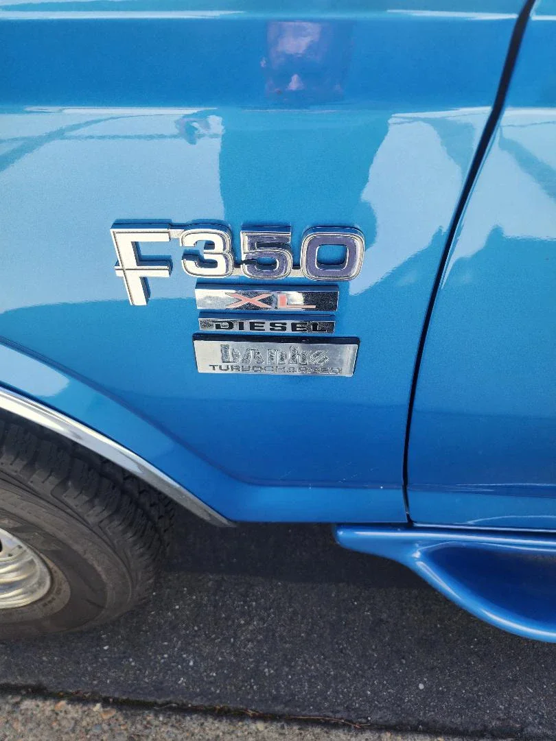 Ford-F350-2wd-supercab-1985-Blue-Blue-3