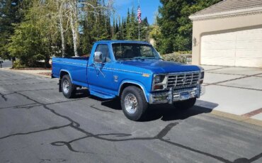 Ford-F350-2wd-supercab-1985-Blue-Blue-5