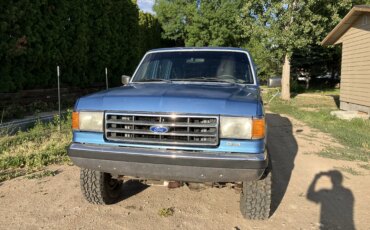 Ford-F350-4x4-crew-cab-1990-Blue-Blue-13