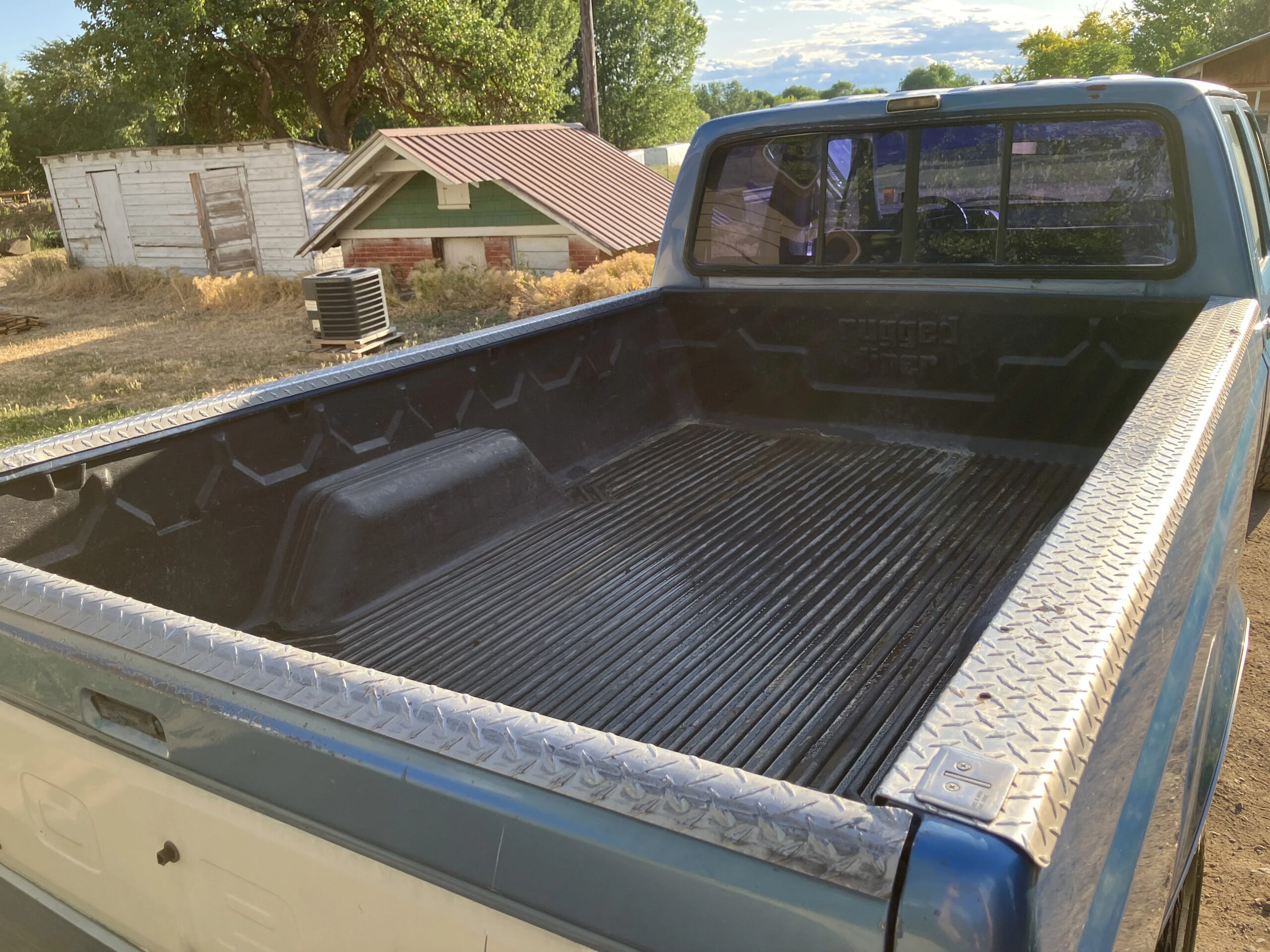 Ford-F350-4x4-crew-cab-1990-Blue-Blue-17
