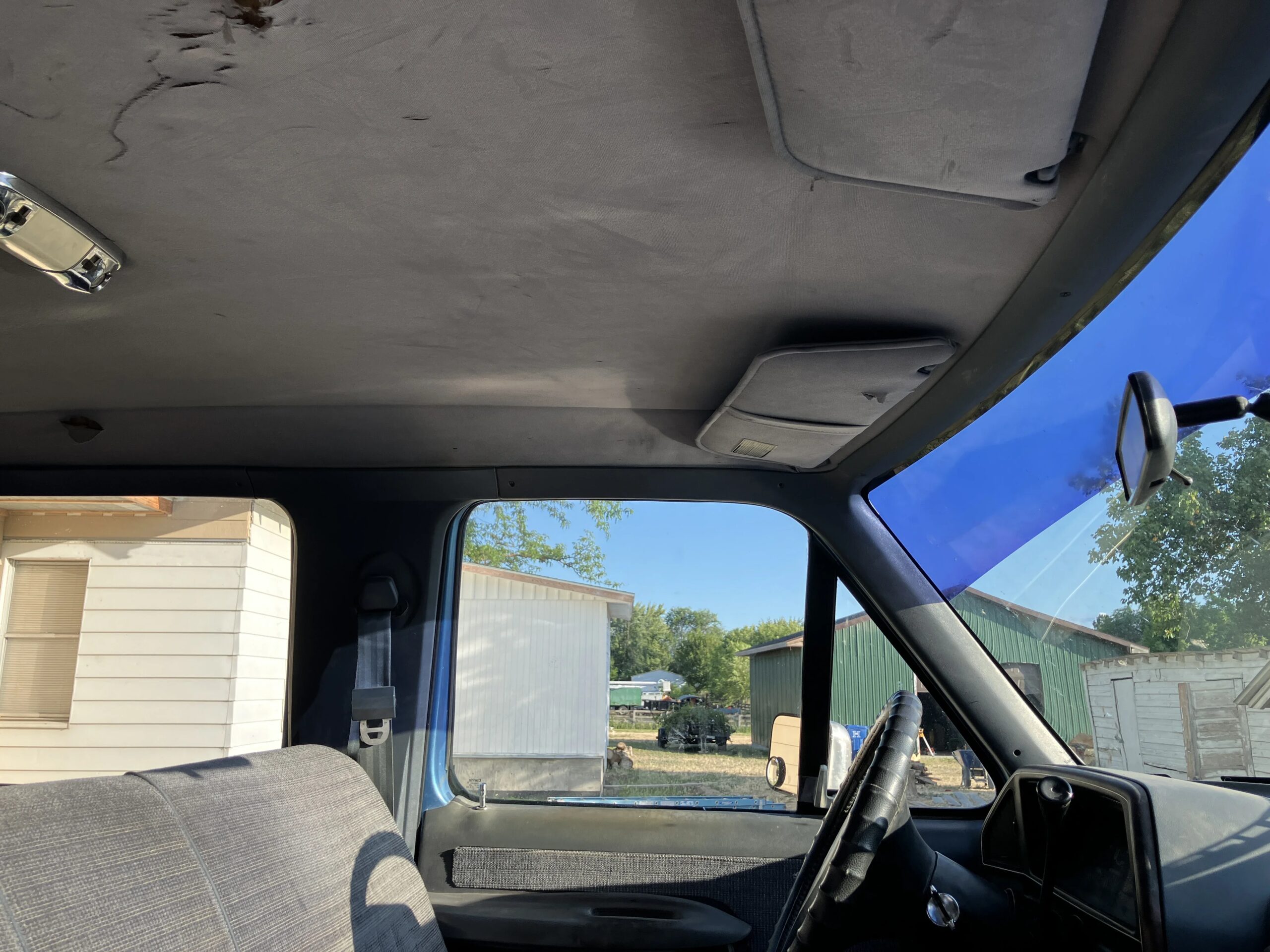 Ford-F350-4x4-crew-cab-1990-Blue-Blue-21