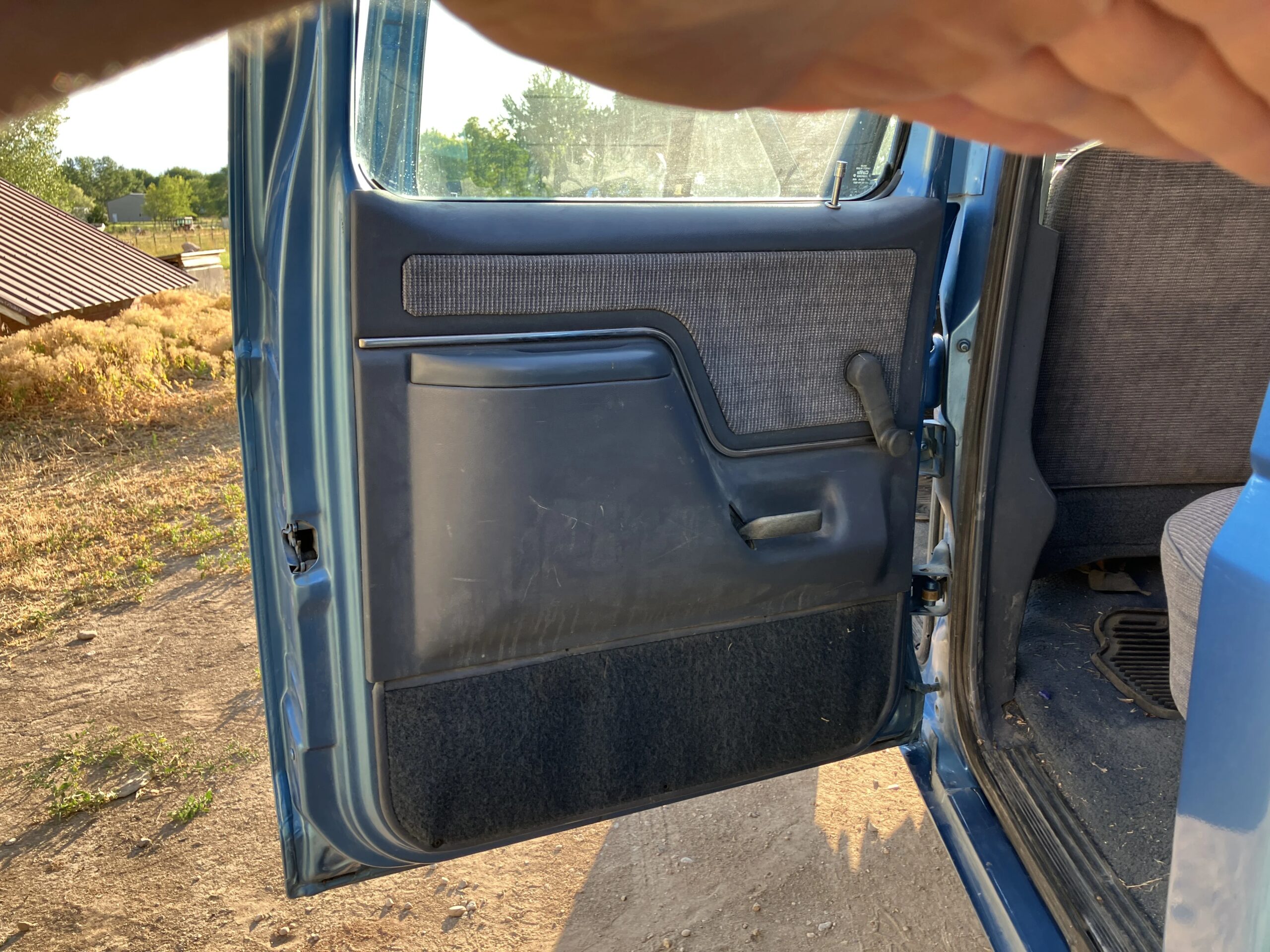 Ford-F350-4x4-crew-cab-1990-Blue-Blue-31