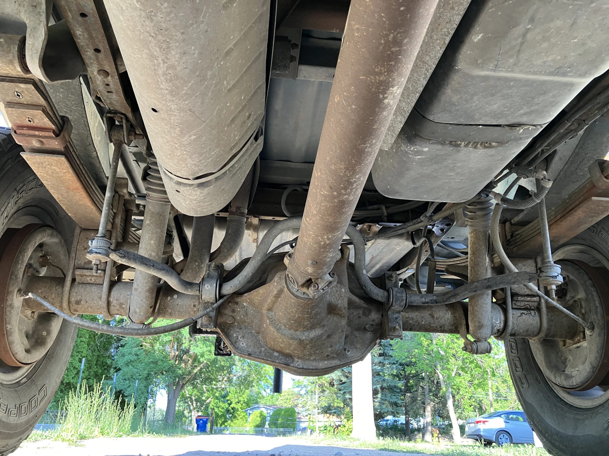 Ford-F350-4x4-crew-cab-1990-Blue-Blue-38