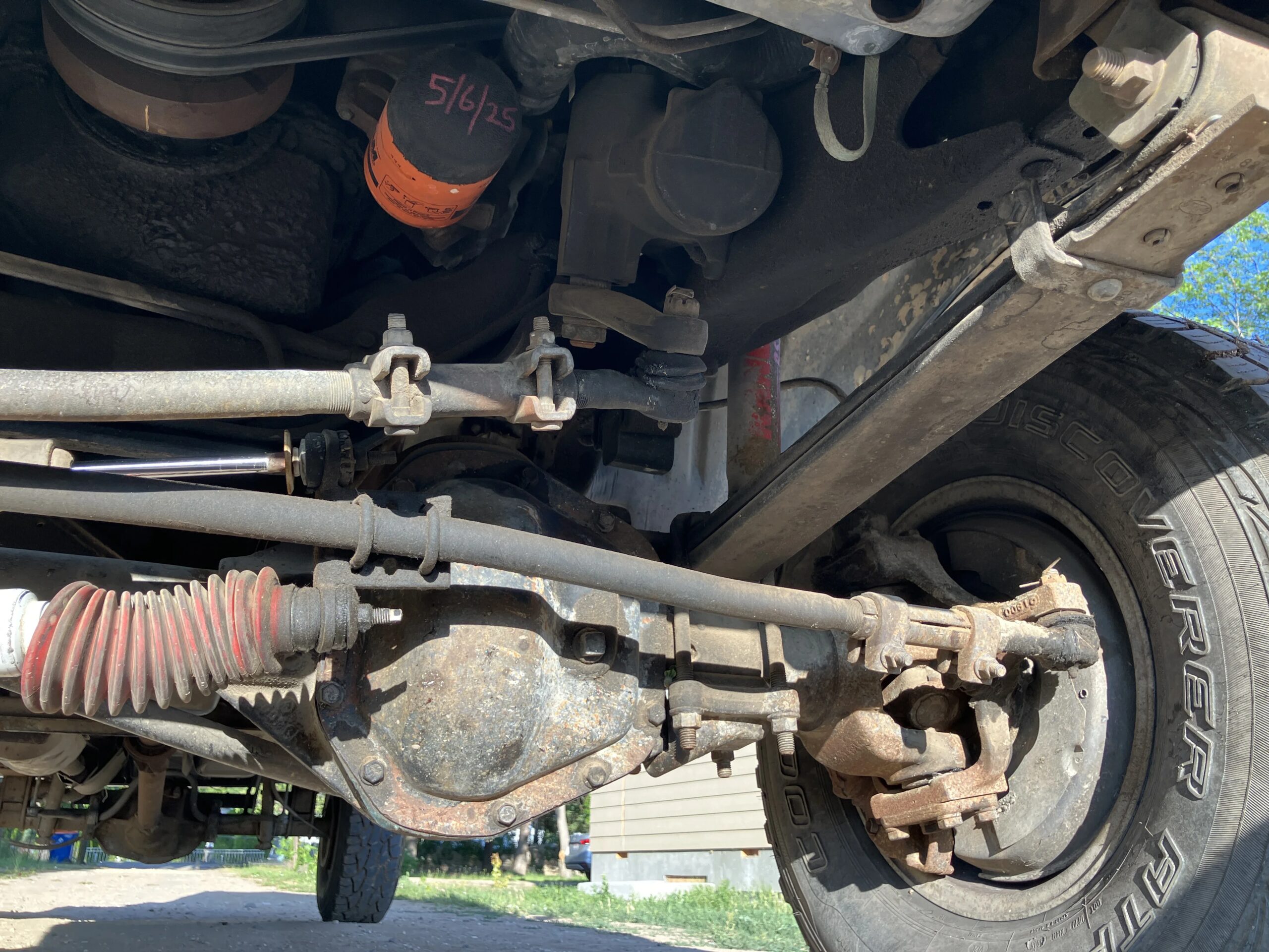 Ford-F350-4x4-crew-cab-1990-Blue-Blue-40