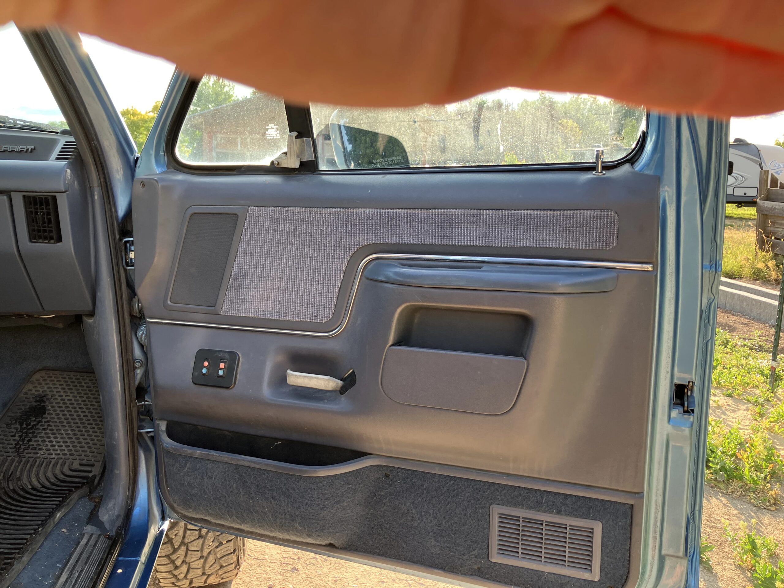 Ford-F350-4x4-crew-cab-1990-Blue-Blue-50
