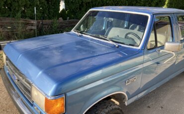 Ford-F350-4x4-crew-cab-1990-Blue-Blue-55