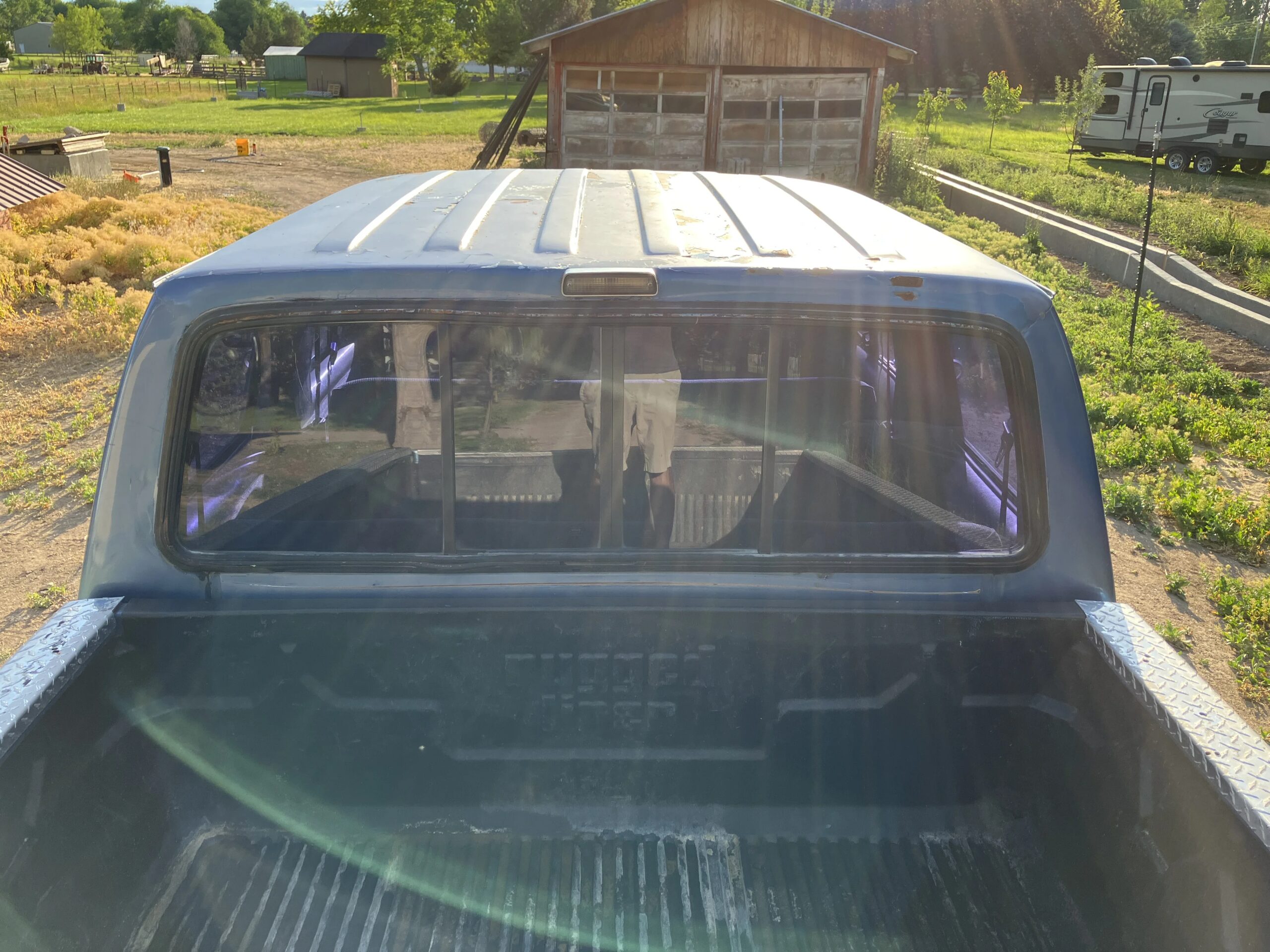 Ford-F350-4x4-crew-cab-1990-Blue-Blue-57