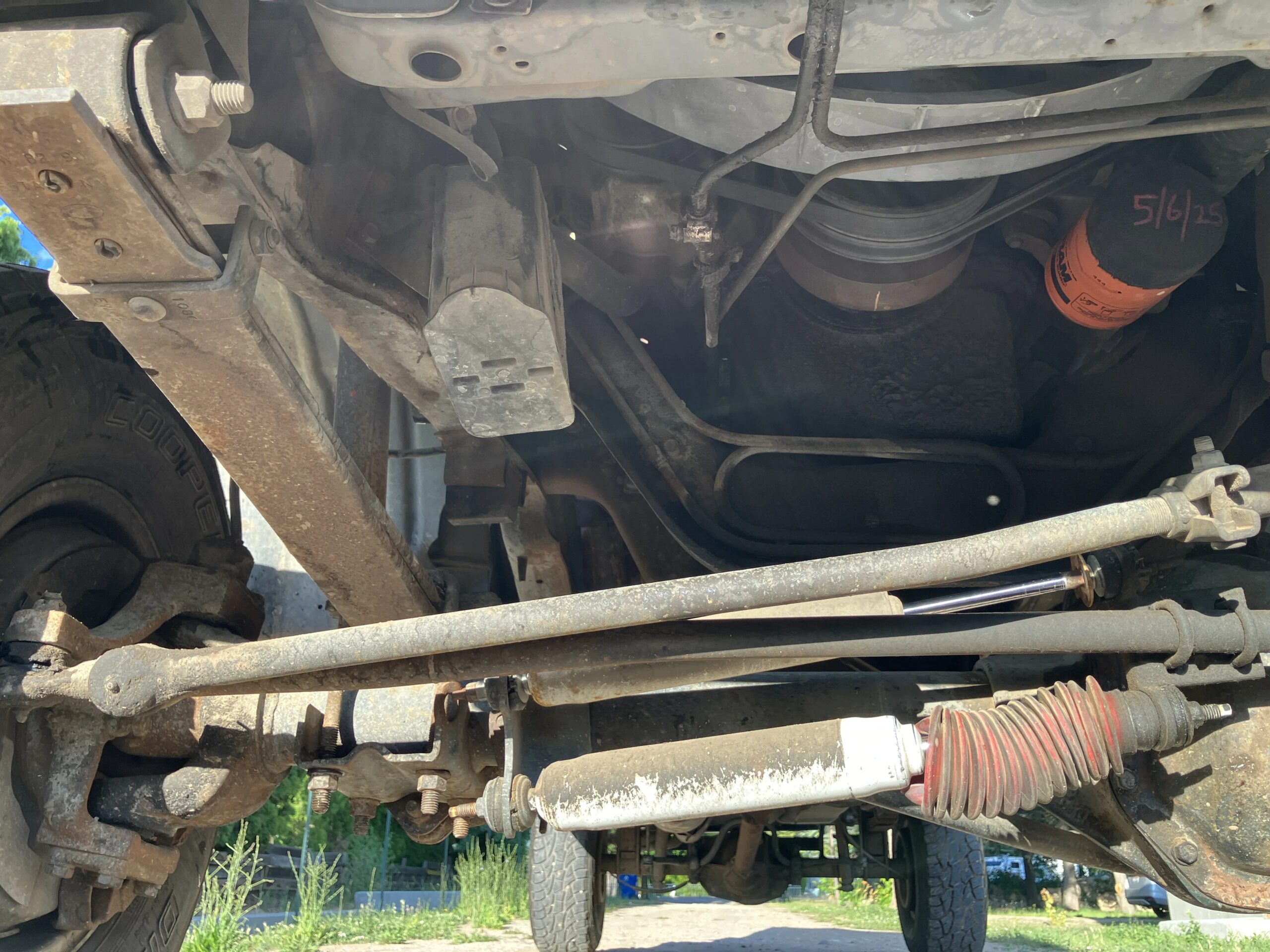 Ford-F350-4x4-crew-cab-1990-Blue-Blue-67