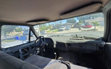 Ford-F350-4x4-crew-cab-1991-Charcoal-Gray-10