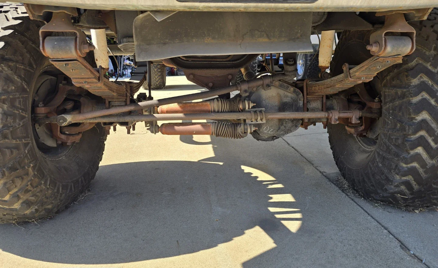 Ford-F350-4x4-crew-cab-1991-Charcoal-Gray-7
