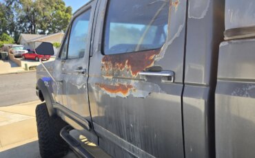 Ford-F350-4x4-crew-cab-1991-Charcoal-Gray-8