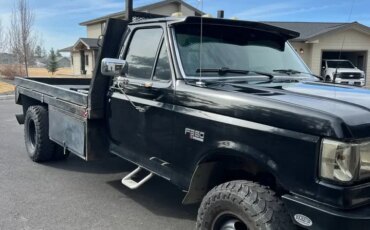 Ford-F350-4x4-regular-cab-1990-Black-Red-1