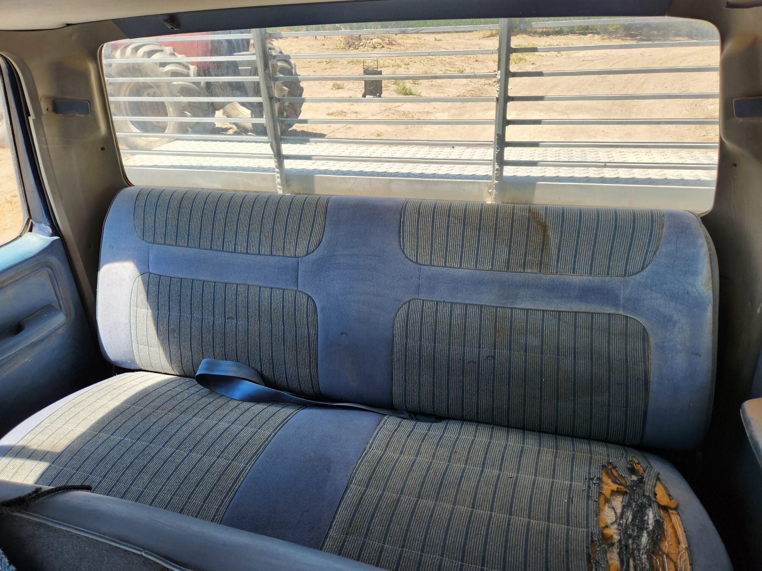 Ford-F350-4x4-supercab-super-duty-1986-Blue-Blue-13