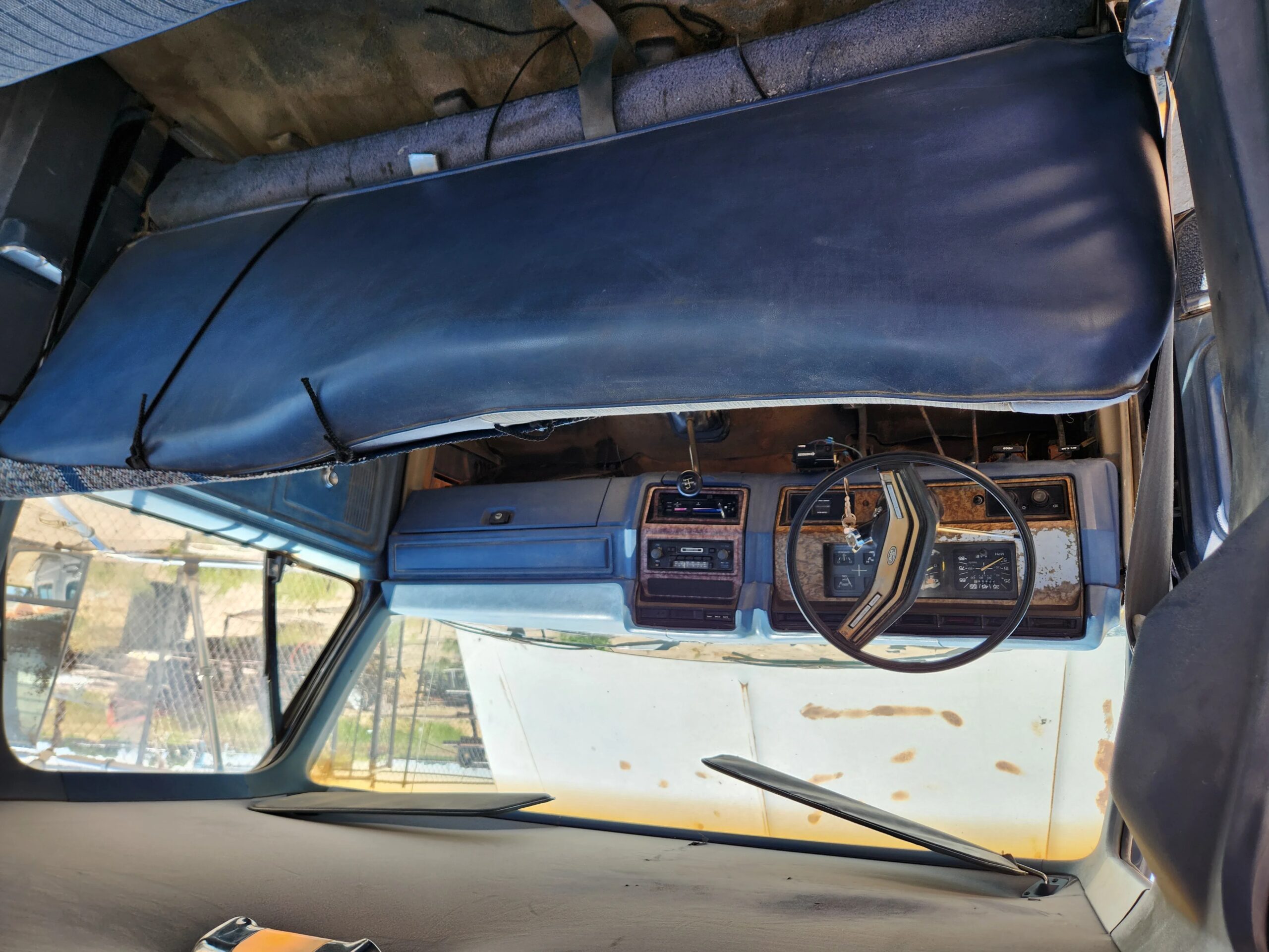 Ford-F350-4x4-supercab-super-duty-1986-Blue-Blue-15
