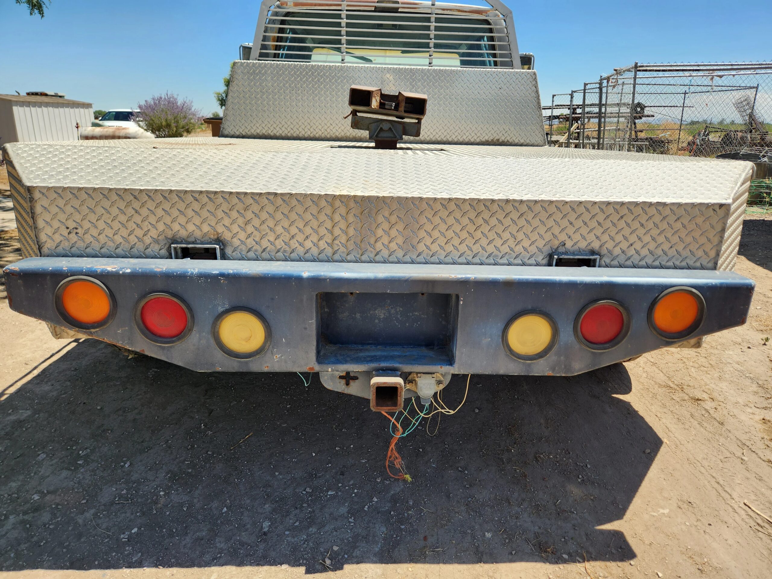 Ford-F350-4x4-supercab-super-duty-1986-Blue-Blue-6