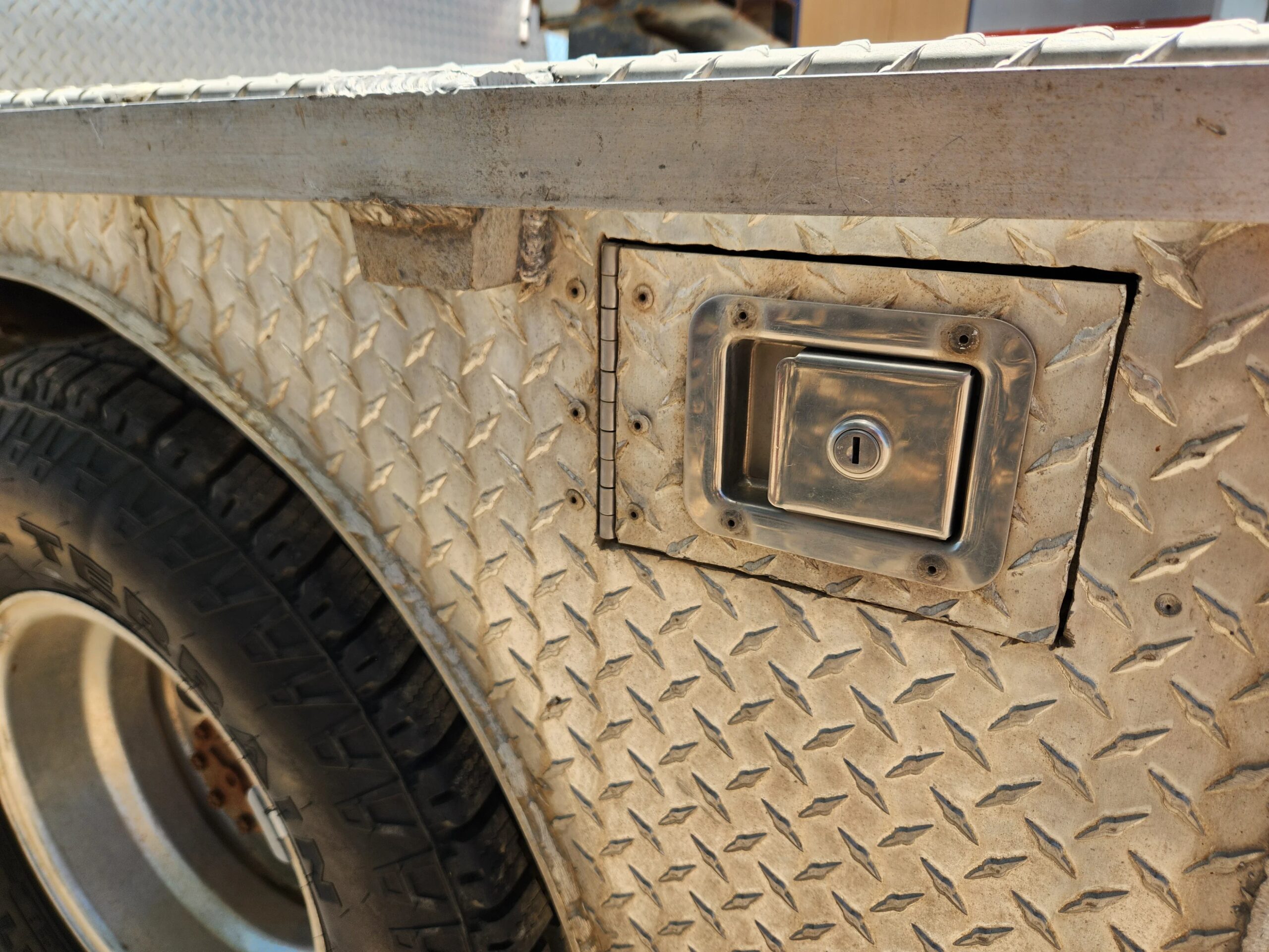 Ford-F350-4x4-supercab-super-duty-1986-Blue-Blue-7