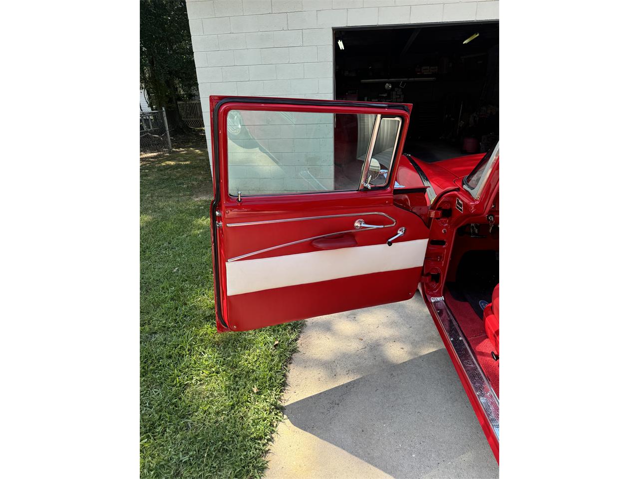 Ford-Fairlane-1956-Red-Red-and-white-14