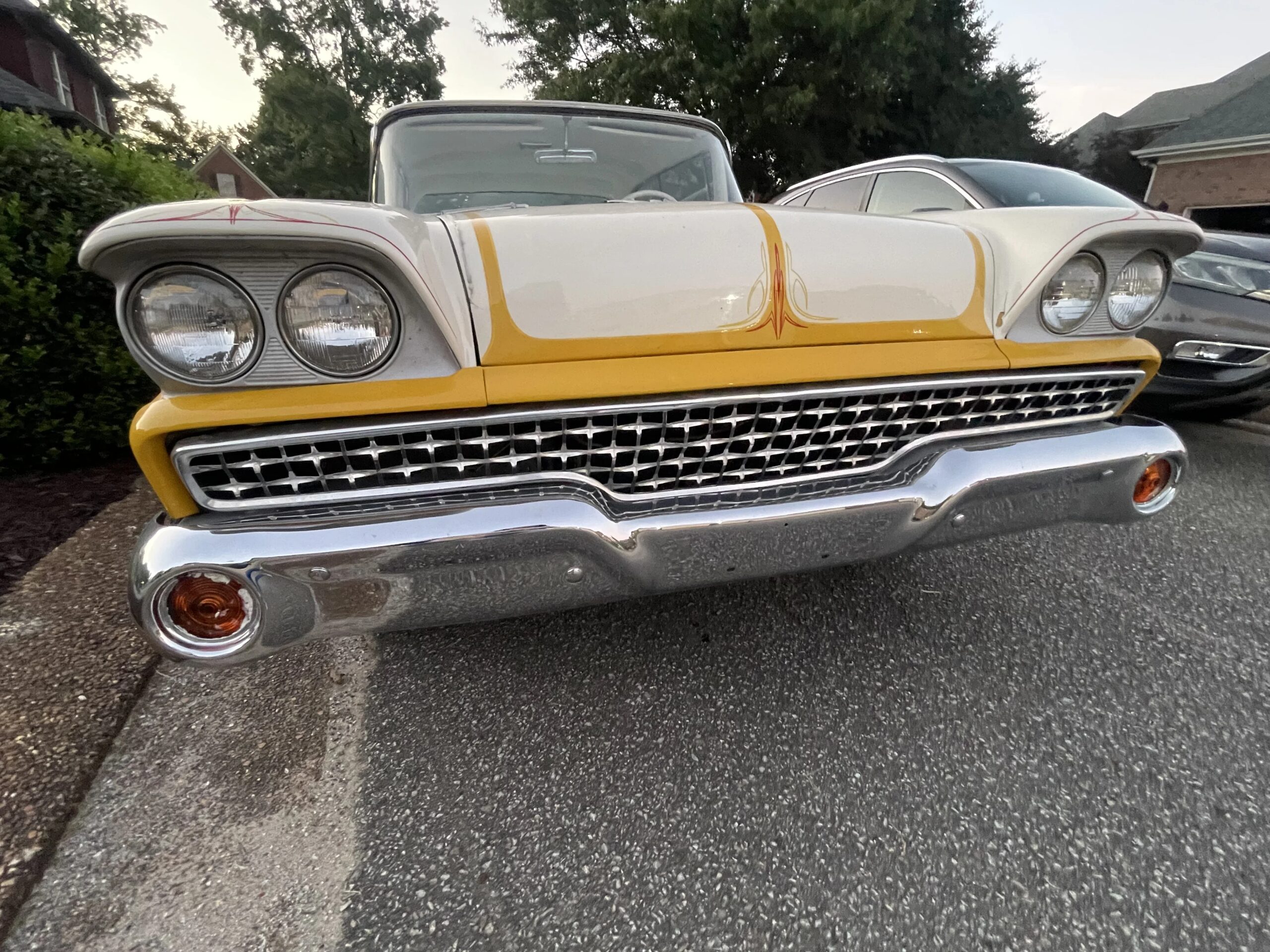 Ford-Fairlane-1959-Yellow-White-14