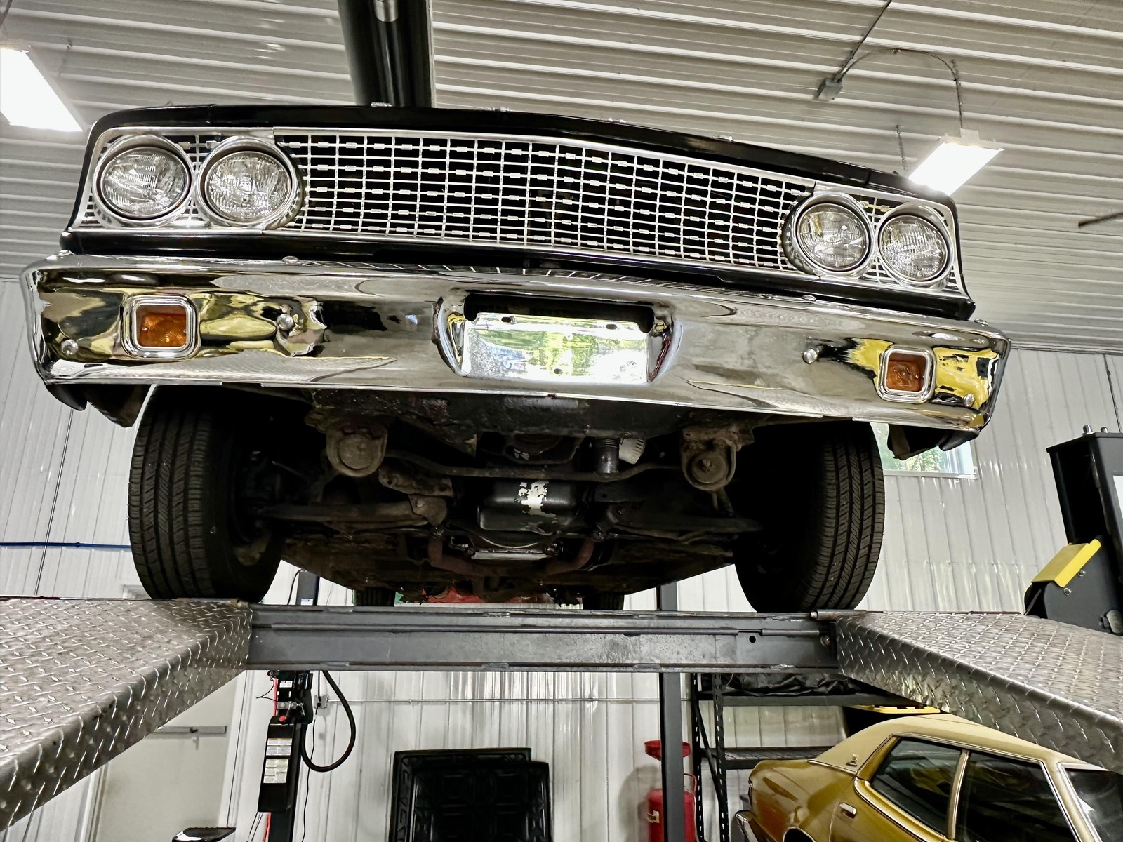 Ford-Fairlane-500-2dr-Hardtop-1963-MUST-SEE-ORIGINAL-BLACK-14