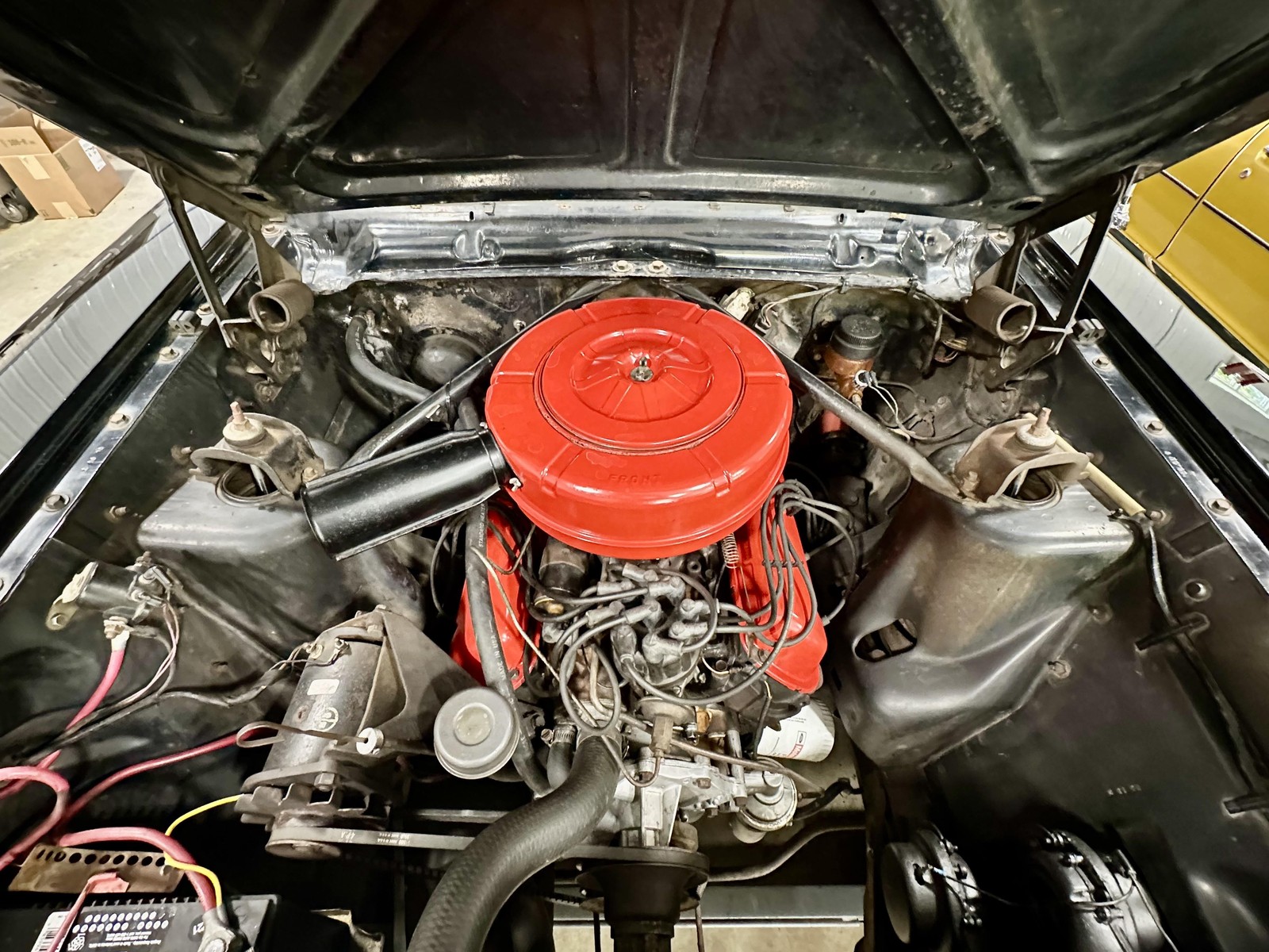 Ford-Fairlane-500-2dr-Hardtop-1963-MUST-SEE-ORIGINAL-BLACK-35