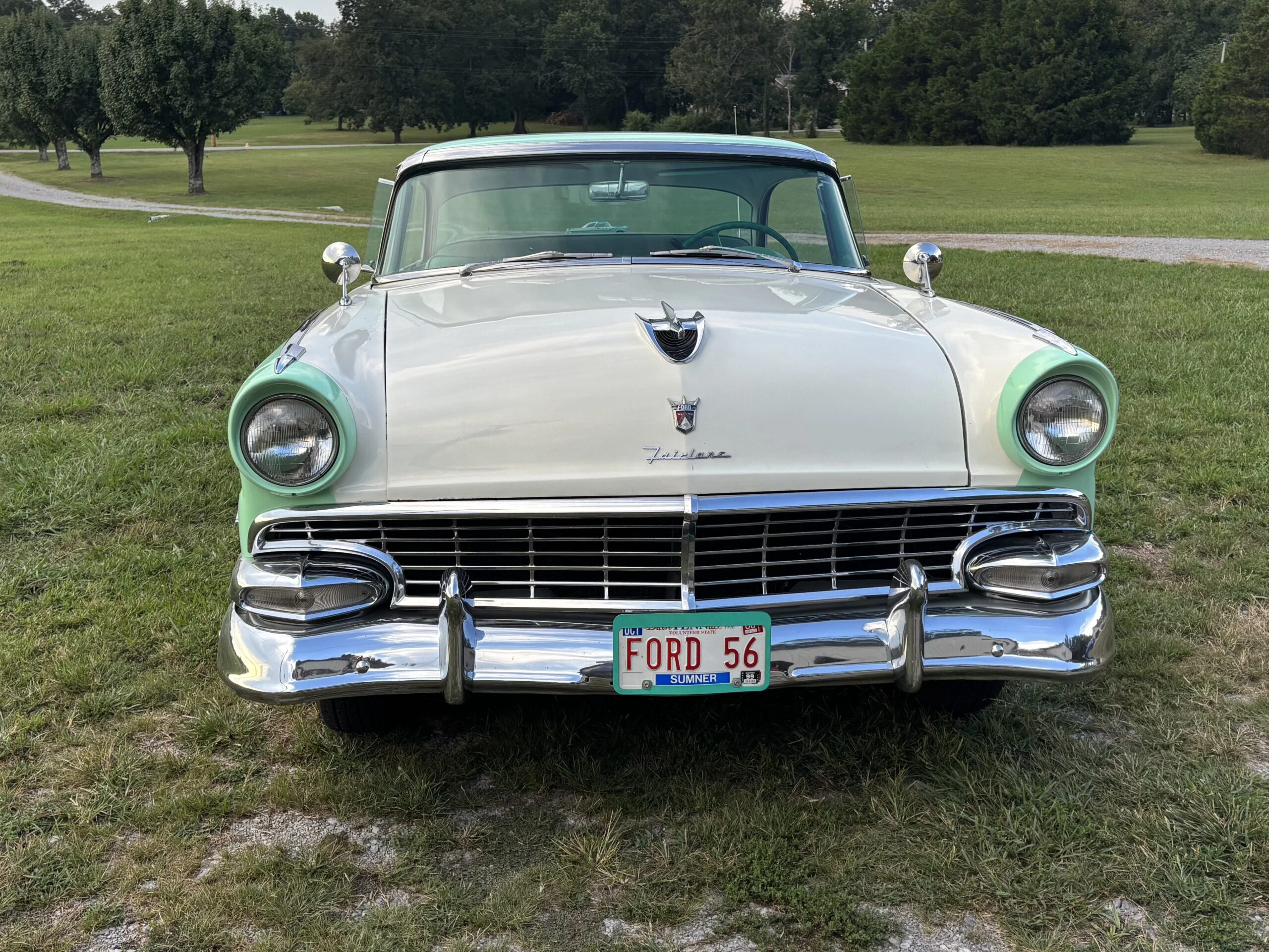 Ford-Fairlane-sport-1956-Green