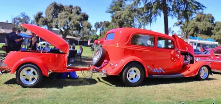 Ford-Model-40-1933-Red-Beige-29