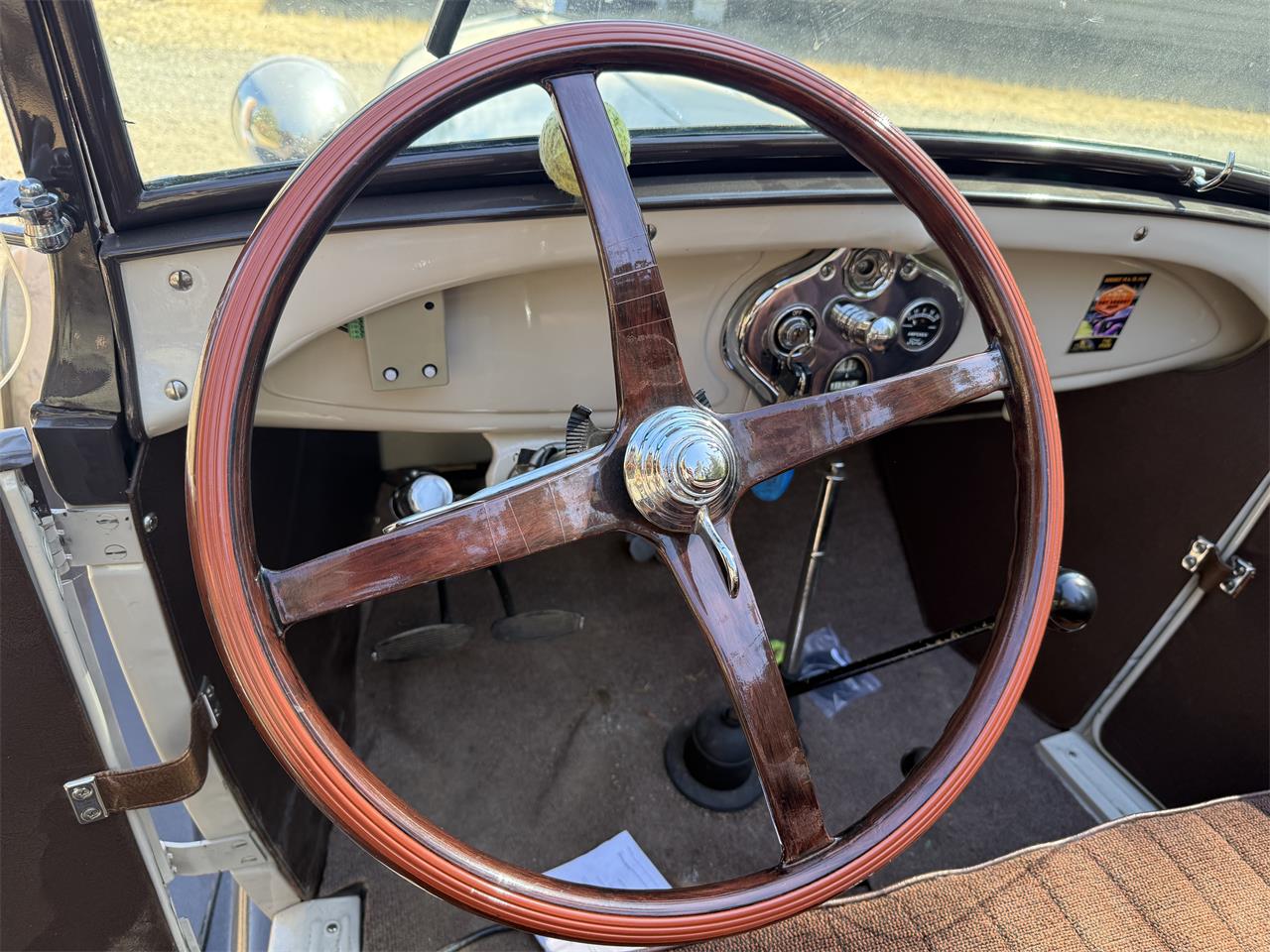 Ford-Model-a-roadster-1929-Tan-Brown-4