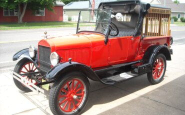 Ford-Model-t-1926-Red-Black