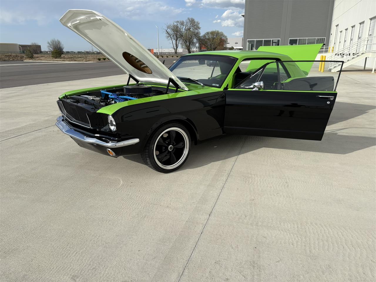 Ford-Mustang-1965-BlackGreen-BlackGreen-94