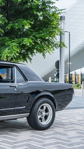 Ford-Mustang-1966-Black-Black-7