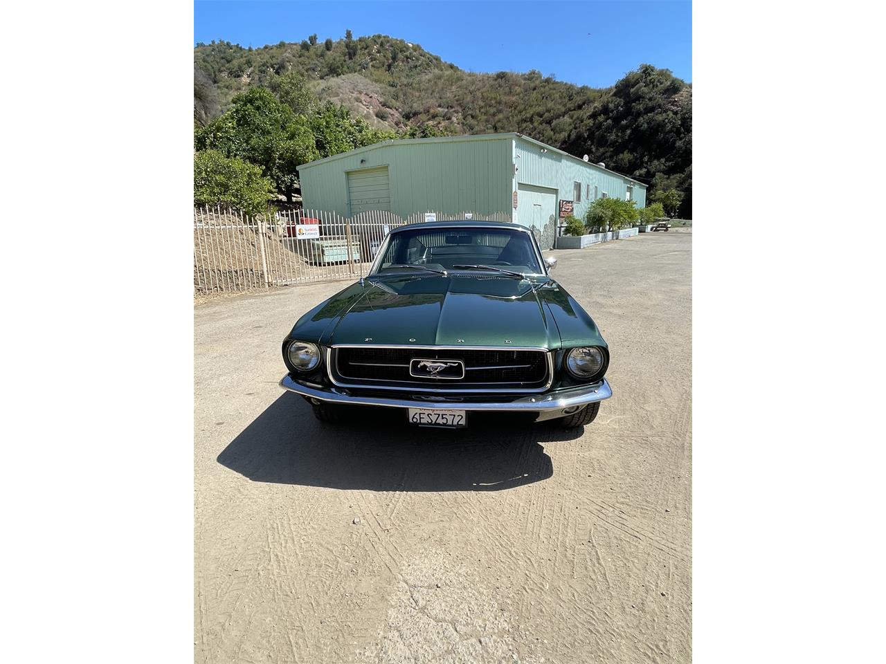 Ford-Mustang-1967-Dark-moss-green-Black-6