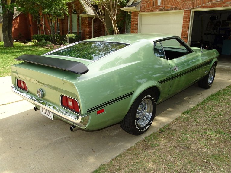 Ford-Mustang-1971-Green-Green-7