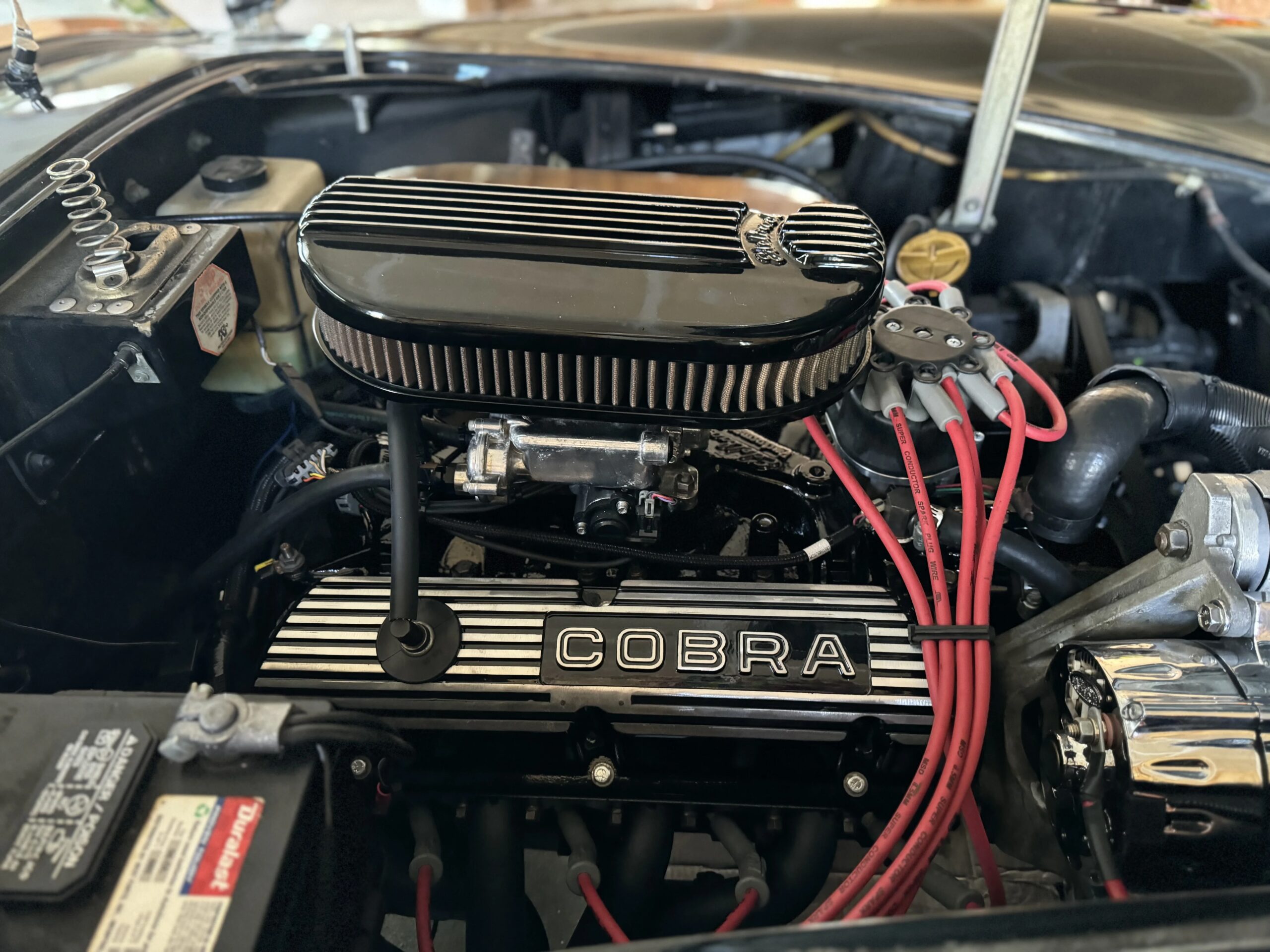 Ford-Mustang-cobra-convertible-1965-Black-Brown-1