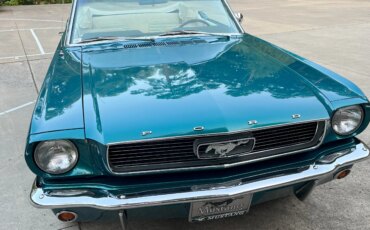 Ford-Mustang-convertible-1966-Green-Beige-3