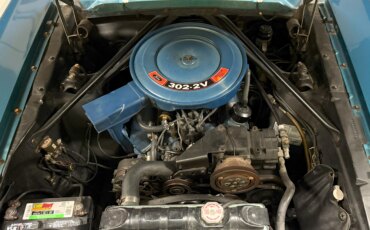 Ford-Mustang-convertible-1966-Green-Beige-8