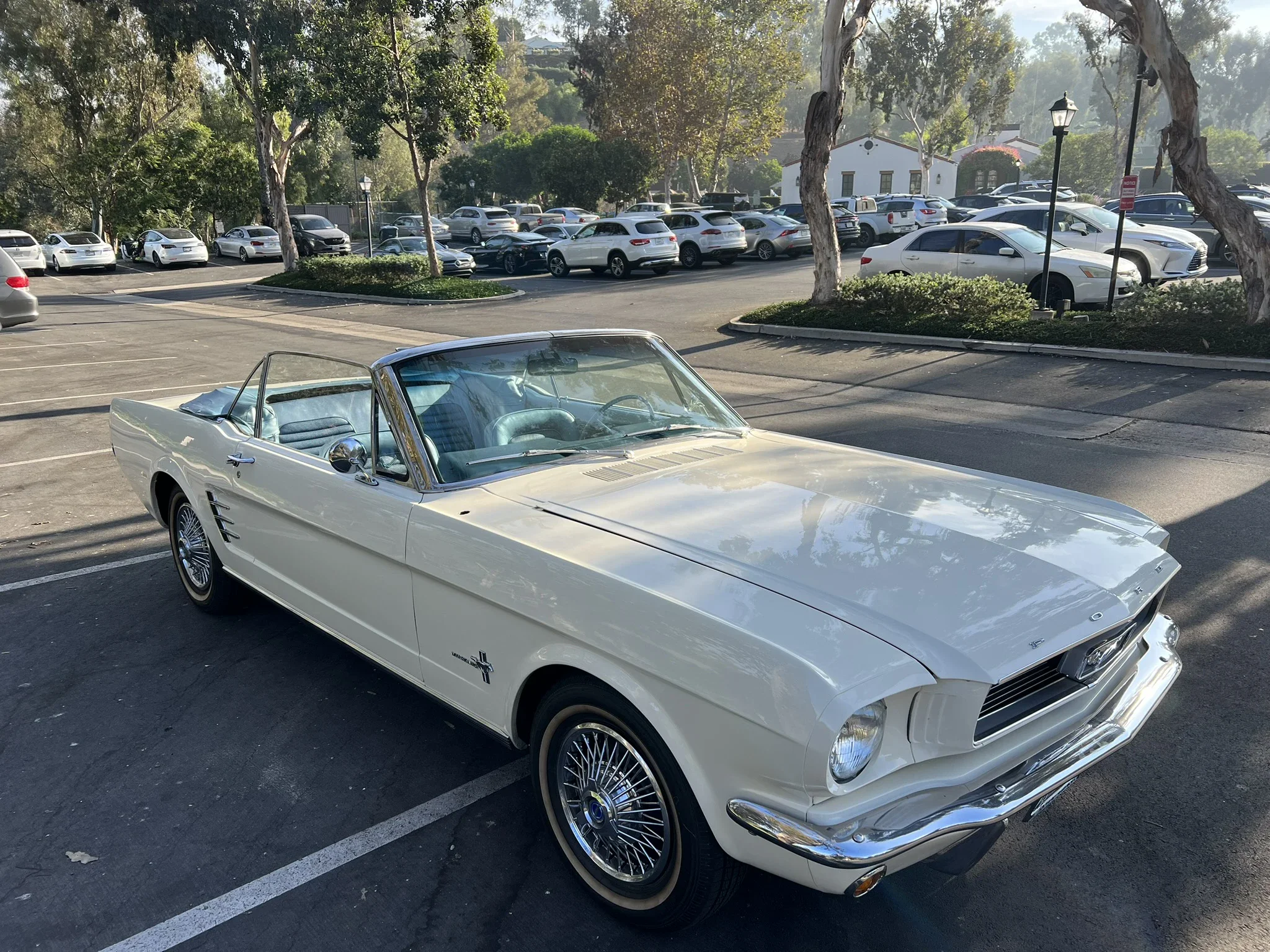 Ford-Mustang-convertible-1966-White-Turquoise-6