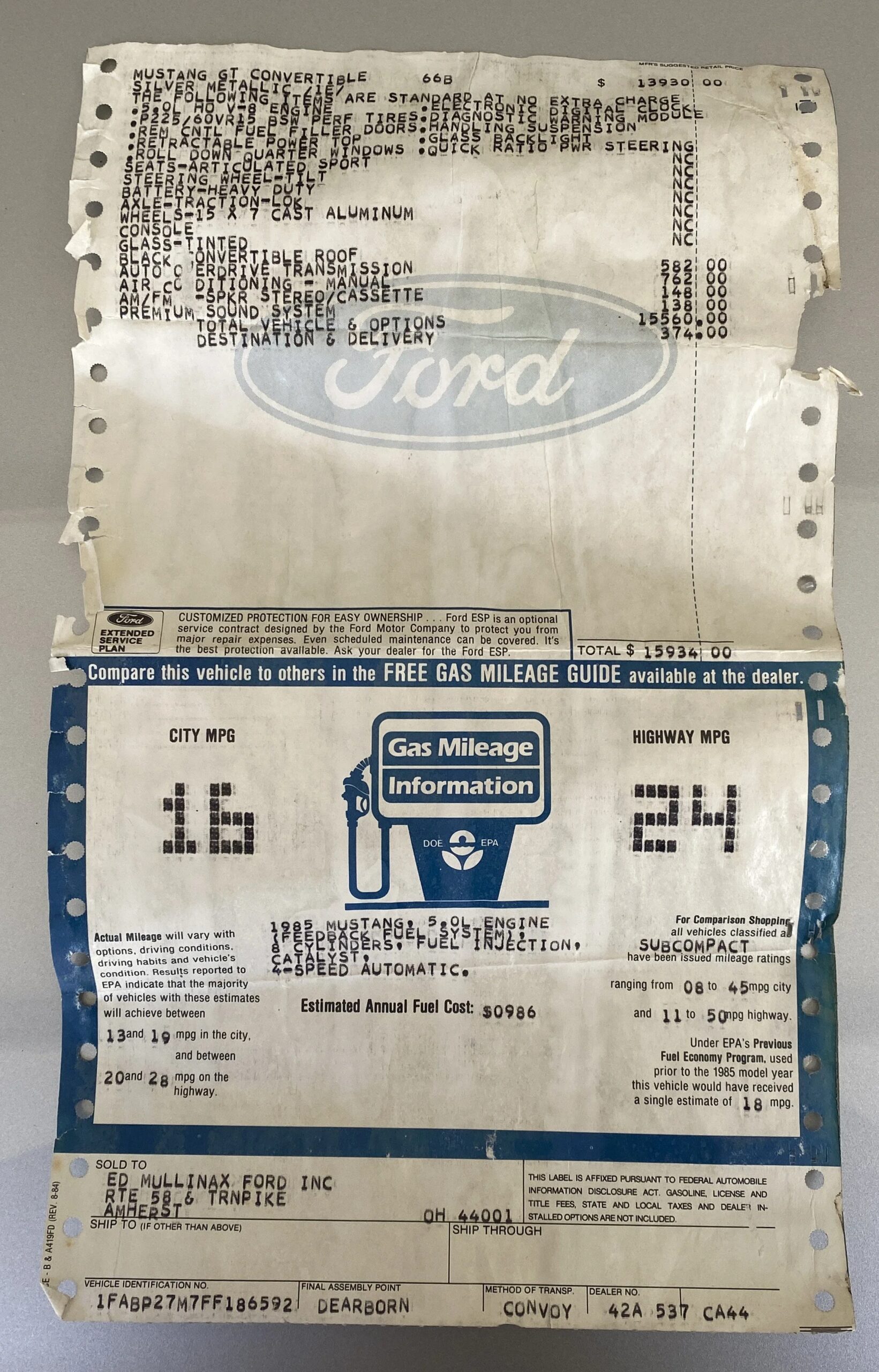 Ford-Mustang-convertible-1985-Silver-Gray-20