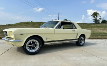 Ford-Mustang-coupe-1965-Yellow-Black
