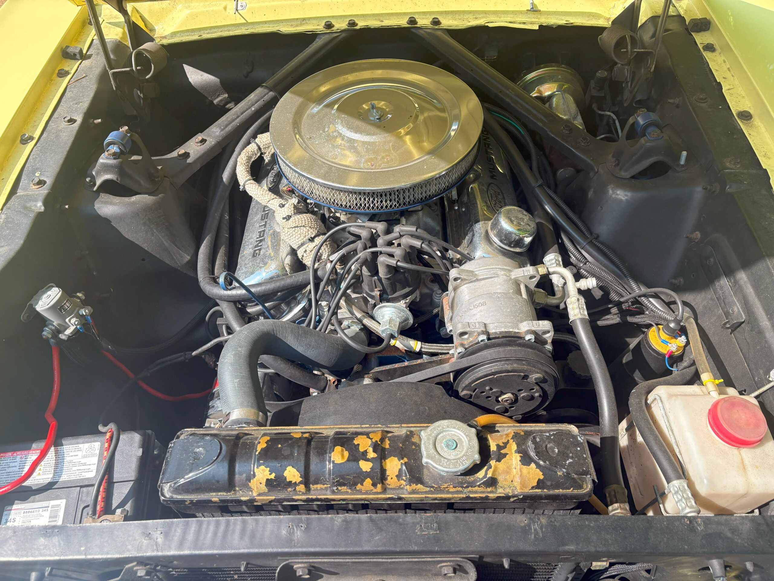 Ford-Mustang-coupe-1966-Yellow-Black-7