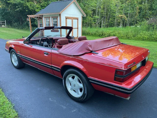 Ford-Mustang-glx-v8-convertible-1984-Red-Red-3