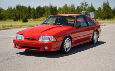 Ford-Mustang-gt-hatchback-1990-Red-Gray-7