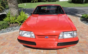 Ford-Mustang-lx-1990-Red-Black-1