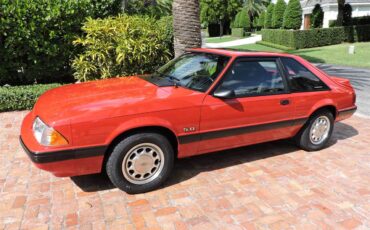 Ford-Mustang-lx-1990-Red-Black-14