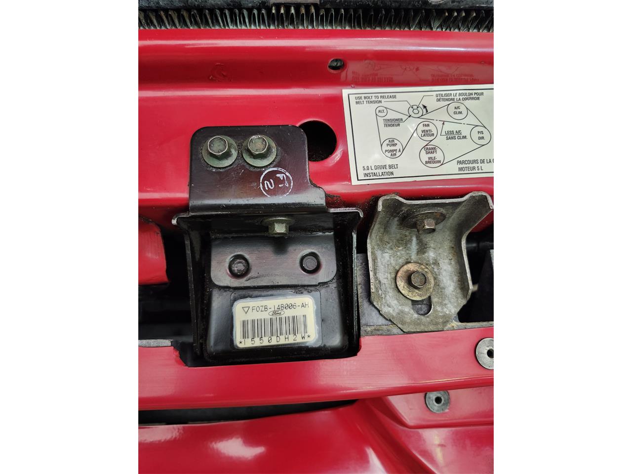 Ford-Mustang-lx-1990-Red-Black-35