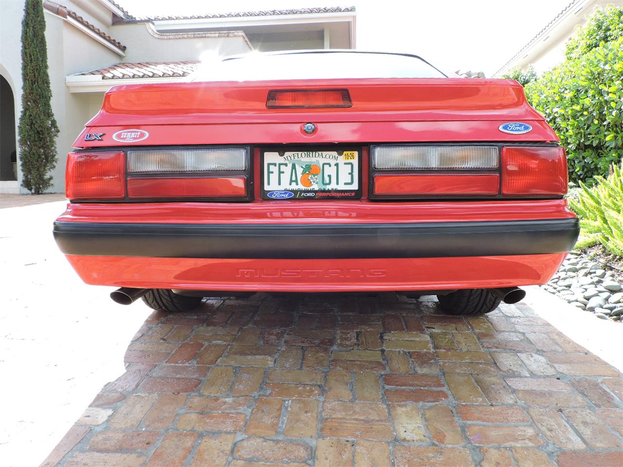Ford-Mustang-lx-1990-Red-Black-42